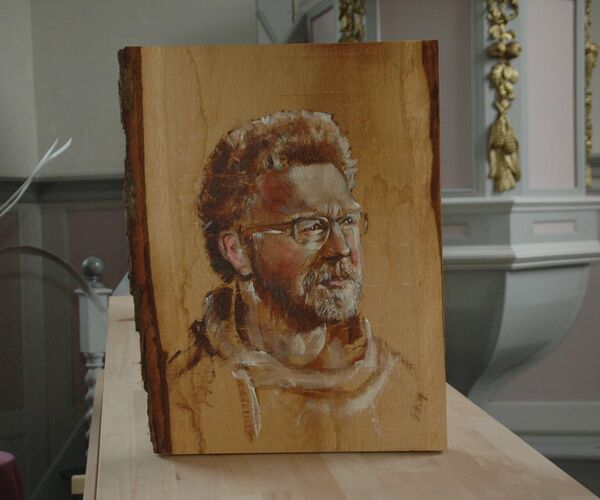 uitvaartkist portret